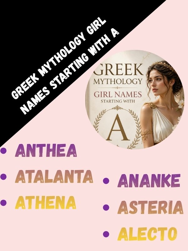 Greek Mythology Girl Names Starting With A